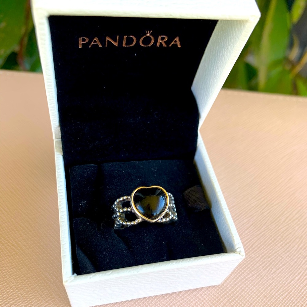 Pandora Mi Amor ring size 50- 5 1/2